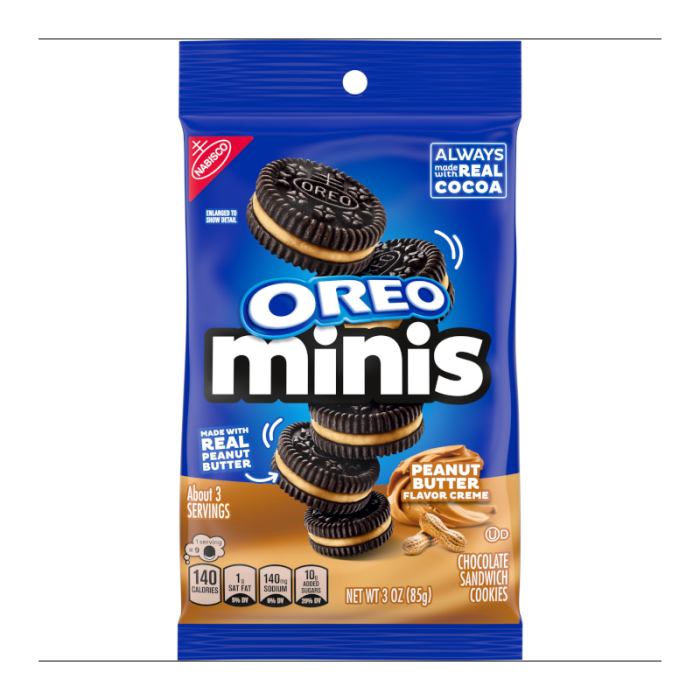 Oreo Peanut Butter Mini's - 85g