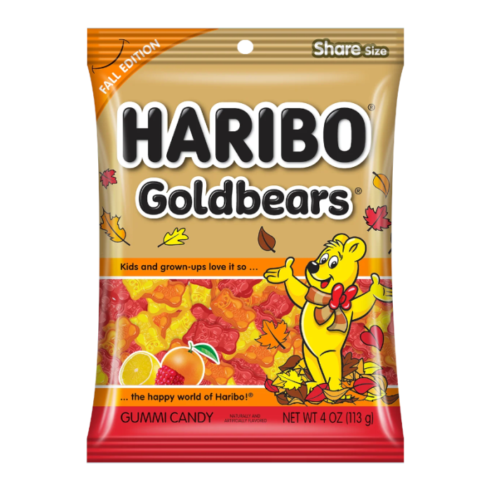 Haribo Halloween Gold Bears Fall Edition - 113g