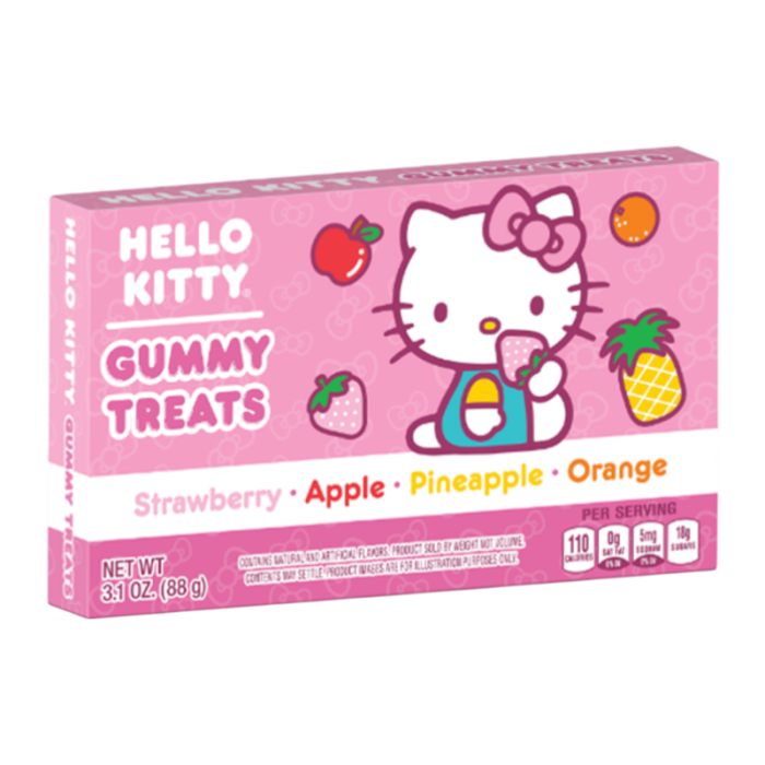 Hello Kitty Fruit Gummi Treats Theatre Box