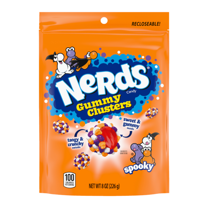 Nerds Halloween Spooky Gummy Clusters - 226g