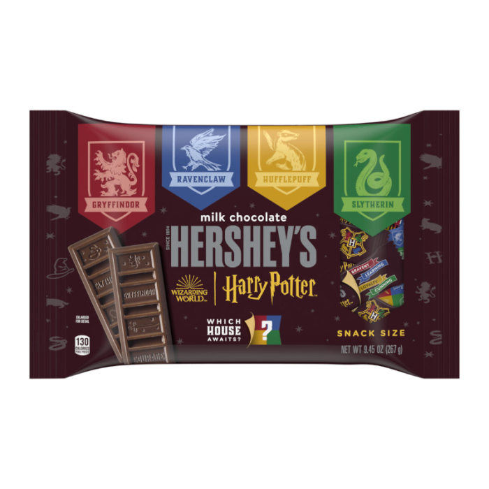 Hershey's Milk Chocolate Harry Potter Snack Size Bars - 267g