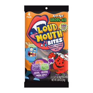 Kool-Aid Ghoul-Aid Loud Mouth Bites 4Pk - 24g