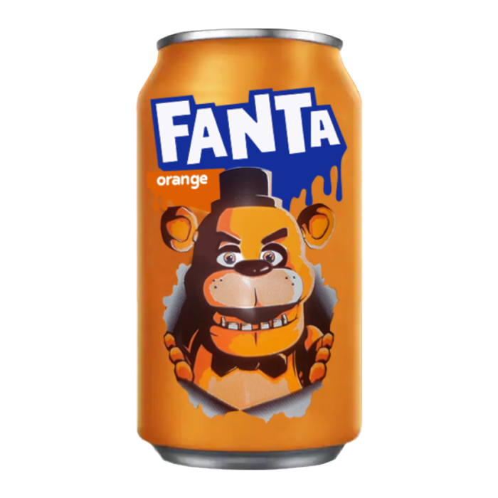 Fanta Orange 355ml - Freddy Fazbear