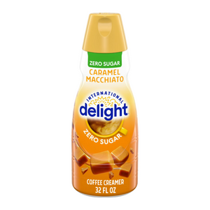 International Delight Coffee Creamer Zero Sugar Caramel Macchiato - 946ml