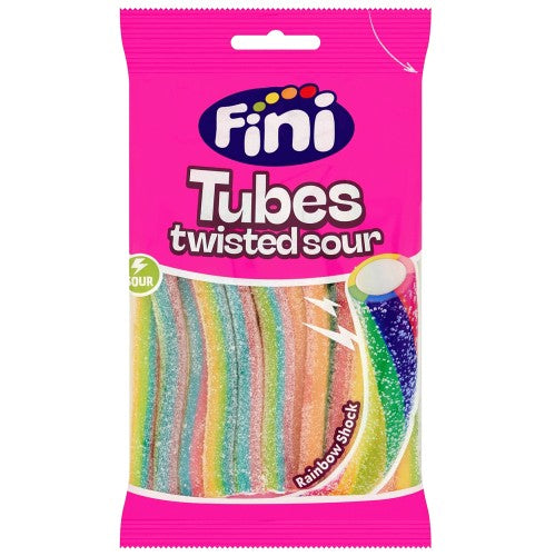 Fini Rainbow Sour Tubes - 140g