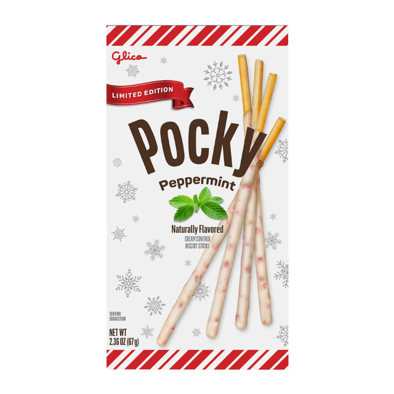 Pocky Peppermint Biscuits - 67g