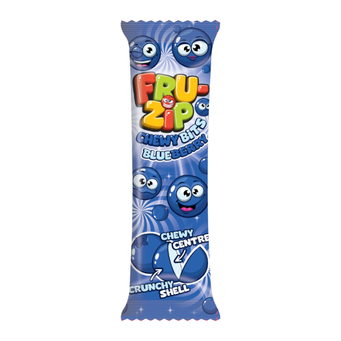 Fru-Zip Chewy Bits Blueberry - 15g