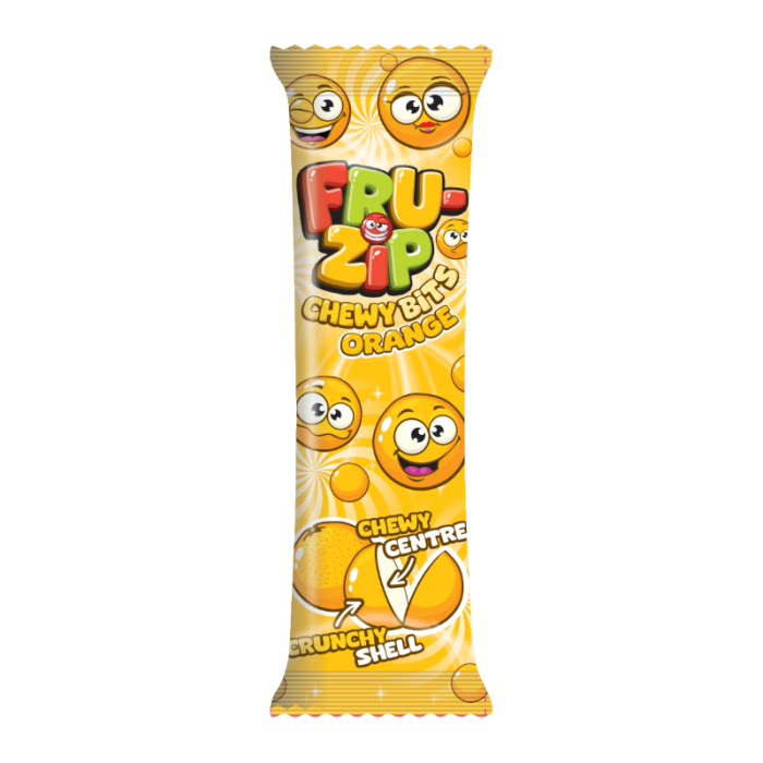 Fru-Zip Chewy Bits Orange - 15g