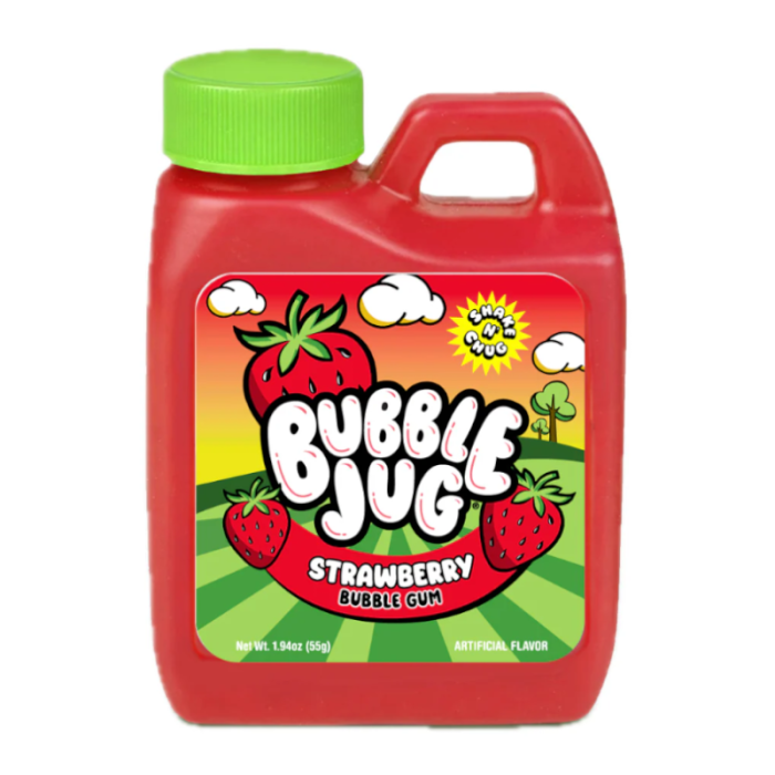 Bubble Jug Strawberry Bubble Gum - 55g