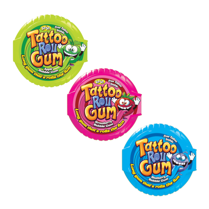 Tattoo Roll Gum - 40g