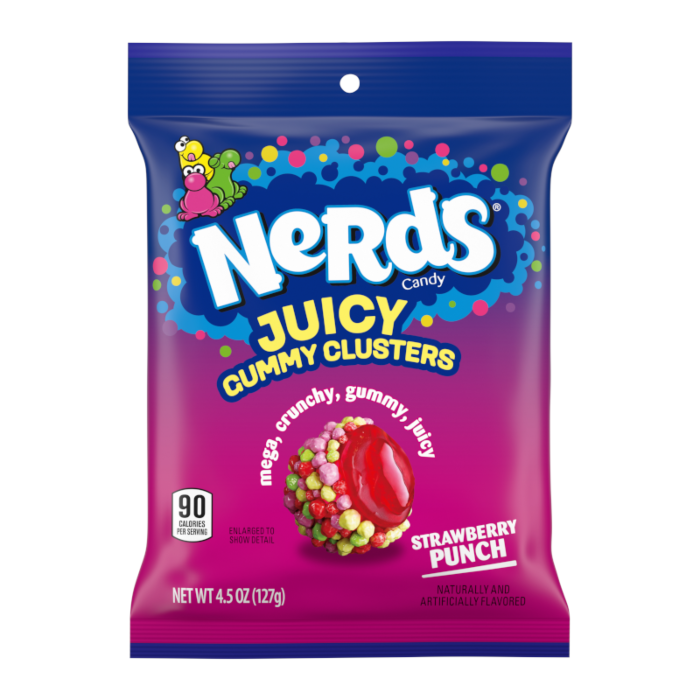 Nerds Juiced Gummy Clusters - 128g