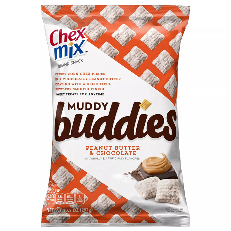 Chex Mix Muddy Buddies Peanut Butter & Chocolate - 297g *BBE DEC 2023*