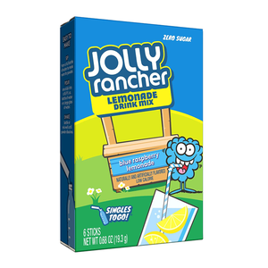 Jolly Rancher Singles To Go Lemonade Drink Mix - Blue Raspberry Lemonade - 19.3g