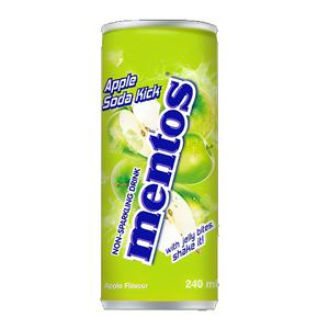 Mentos Apple Soda Kick Soda - 240ml
