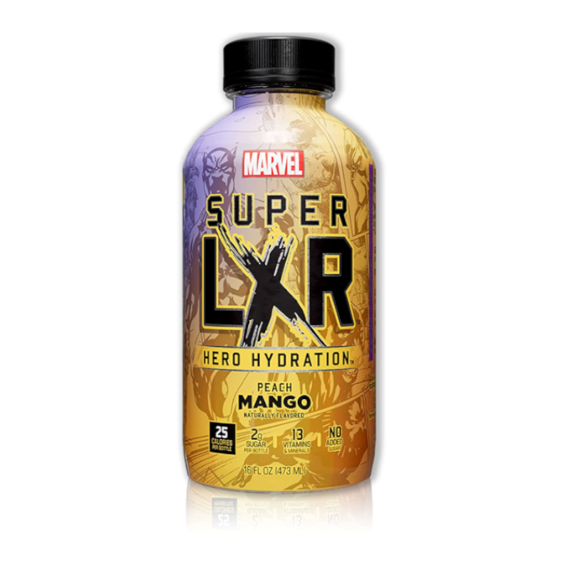 Arizona x Marvel Super LXR Hero Hydration Peach Mango - 473ml