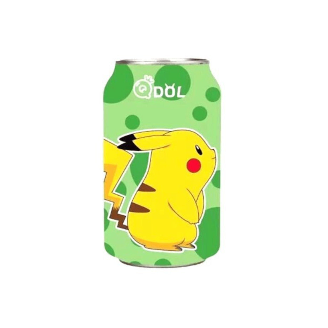 QDOL Pokemon Pikachu Lime Flavour Sparkling Water 330ml