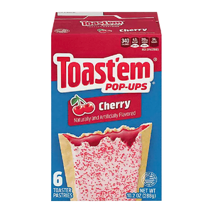 Toast'em POP-UPS - Frosted Cherry Toaster Pastries 6pk - 10.2oz (288g)