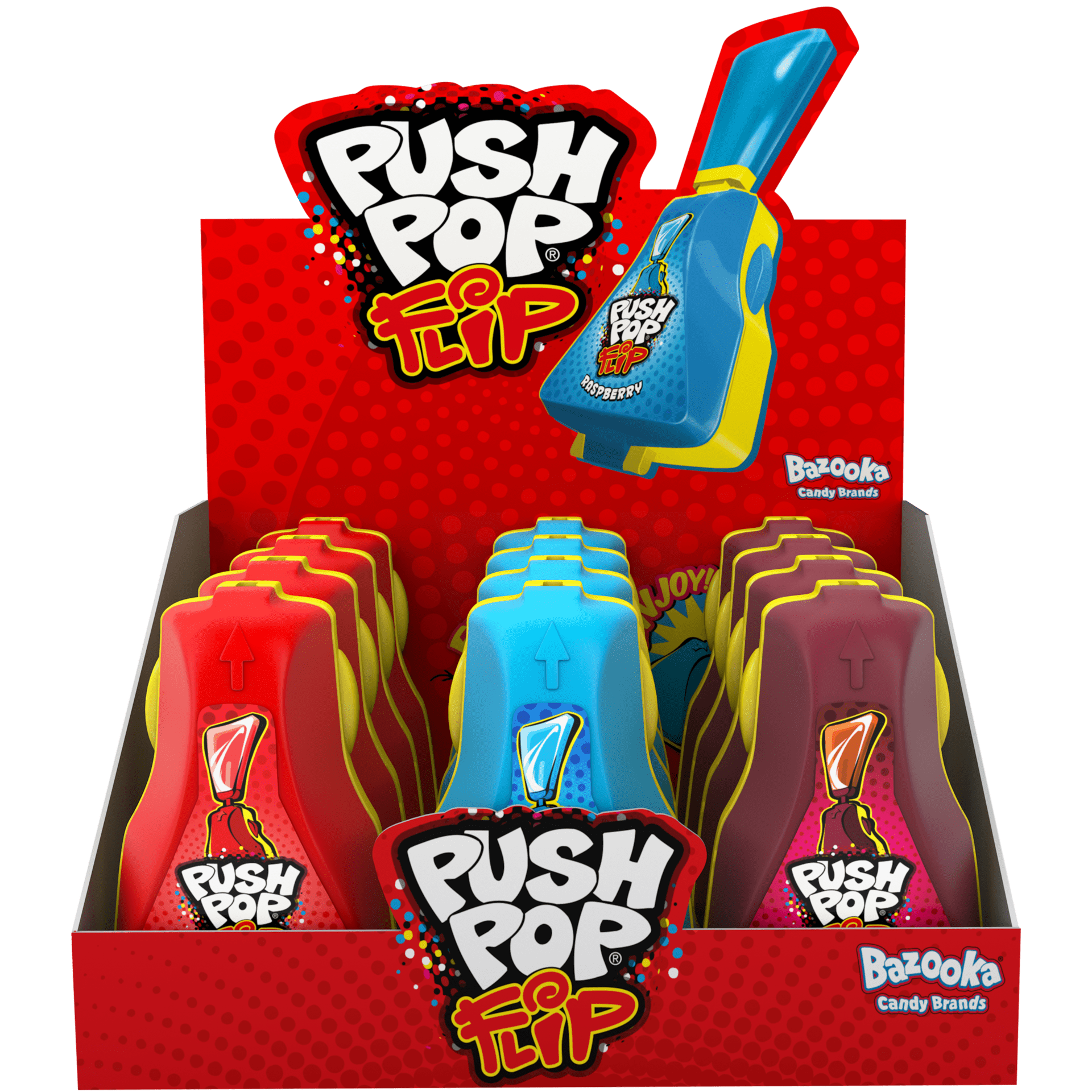 Bazooka Push Pop Flips