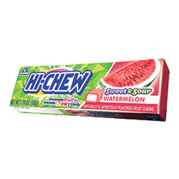 Hi-Chew Sweet & Sour Watermelon Fruit Chews 50g