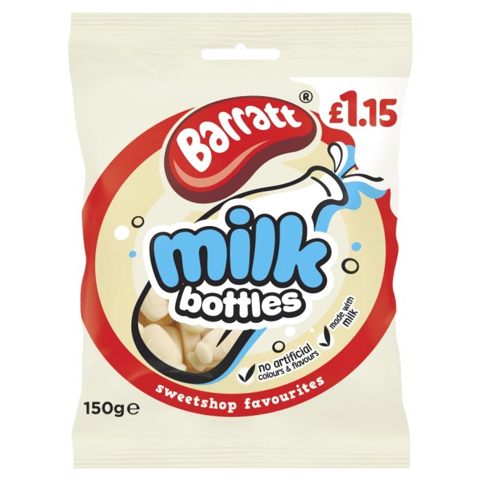 Barratt Milk bottles 150g
