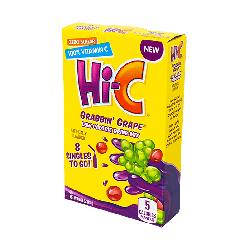 Hi-C Grabbin’ Grape Singles To Go - 18g