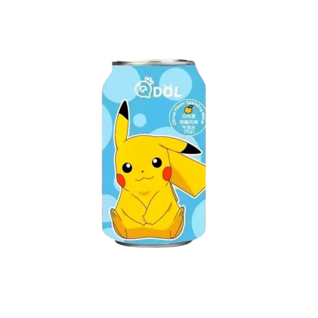 QDOL Pokemon Pikachu Citrus Flavour Sparkling Water 330ml