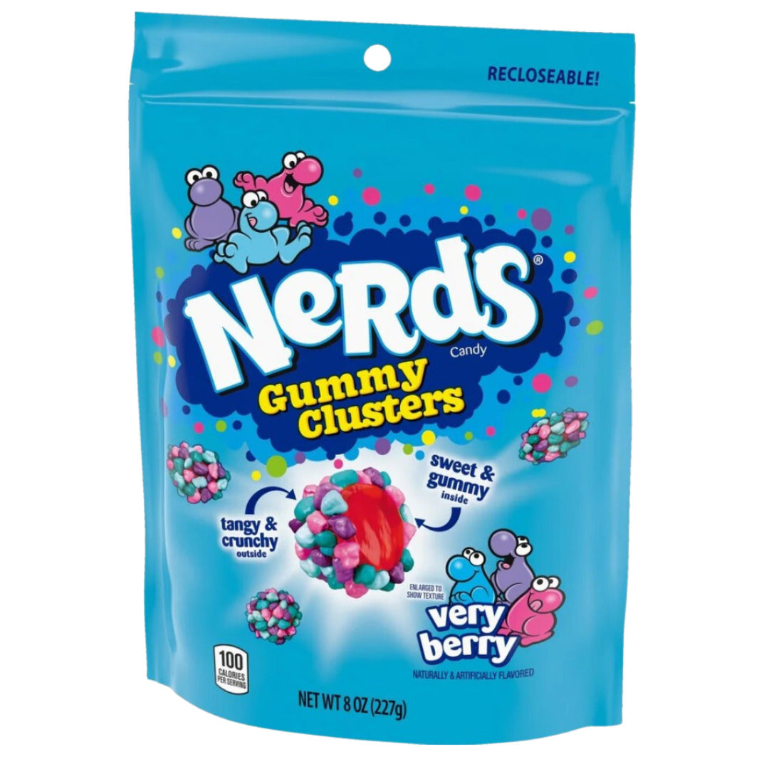 Nerds Gummy Clusters Very Berry Share Bag 227g