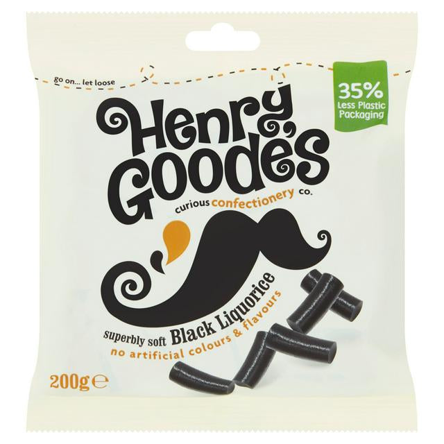 Henry Goode's Soft Eating Liquorice Share Bags