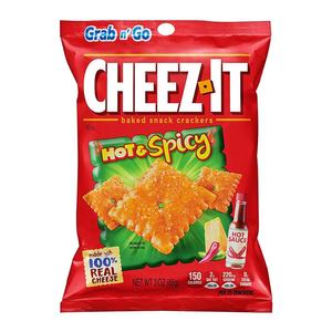 Cheez-It Hot & Spicy Snack Crackers - 85g