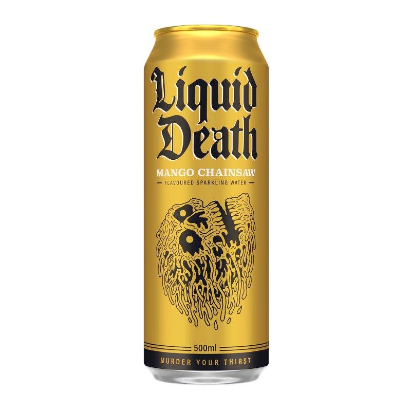 Liquid Death Mango Chainsaw Sparkling Water - 500ml