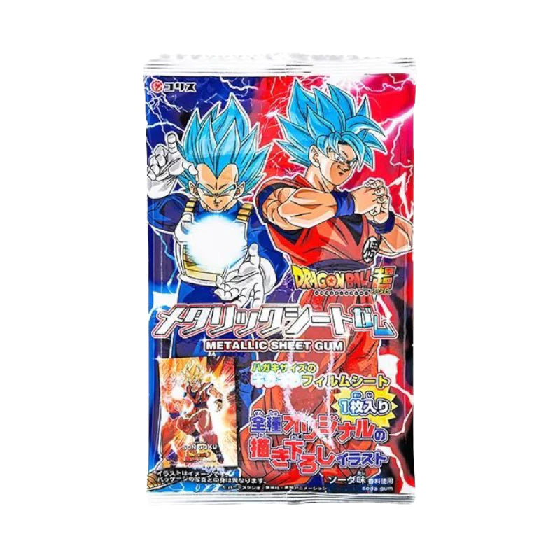 Dragon Ball Metallic Sticker Gum - 4g