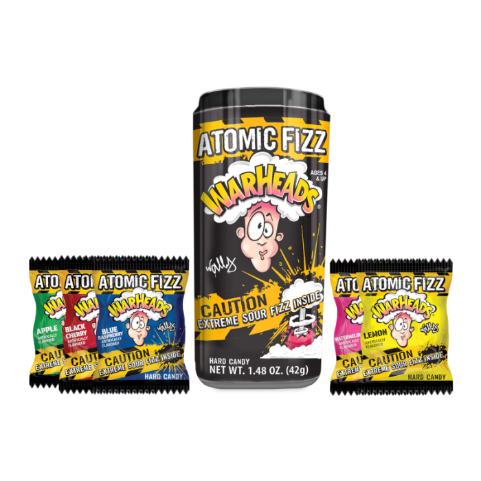 Warheads Atomic Fizz Canister - 42g