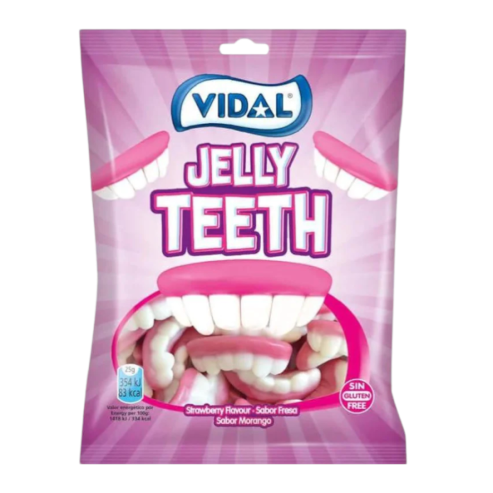 Vidal Jelly Teeth - 90g