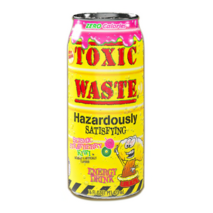 Toxic Waste Seismic Strawberry Kiwi Energy Drink -473ml