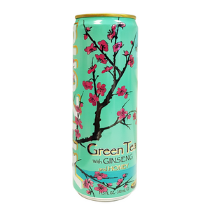 Arizona Green Tea with Ginseng & Honey SLIM CAN 340ml