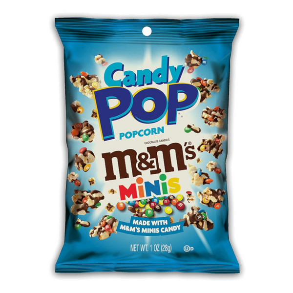 Candy Pop M&M Minis Popcorn 149g – Isle Love Sweets