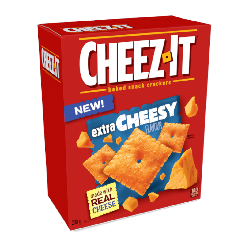 Cheez It Crackers Extra Cheesy - 200g