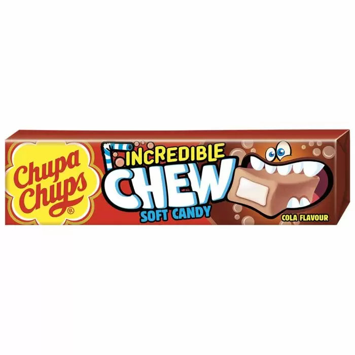 Chupa Chups Cola Incredible Chew Soft Candy 45g