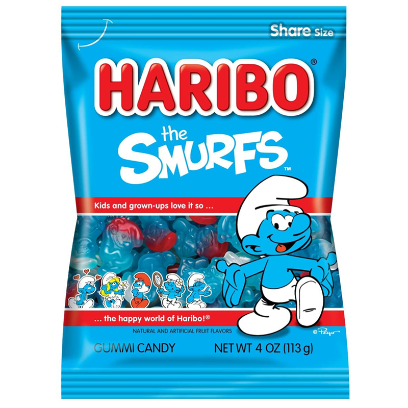 Haribo Smurfs USA 113g *BBE JAN 2025*