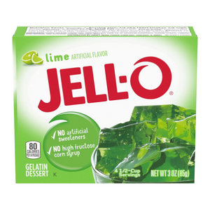 Jell-O Lime Gelatin Dessert 85g