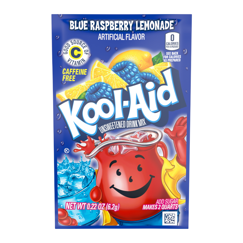 Kool Aid Blue Raspberry Lemonade 6.2g