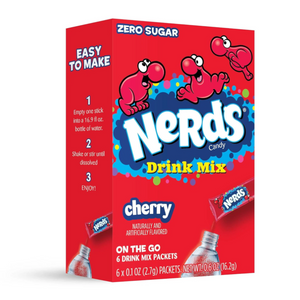 Nerds - Singles To Go Cherry - 6 Pack - 16.2g