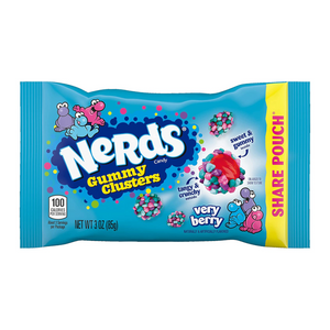 Nerds Gummy Clusters Very Berry 85g