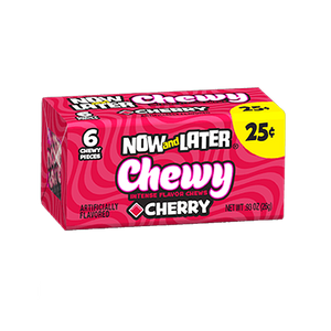 Now & Later 6 Piece Cherry Candy 26g