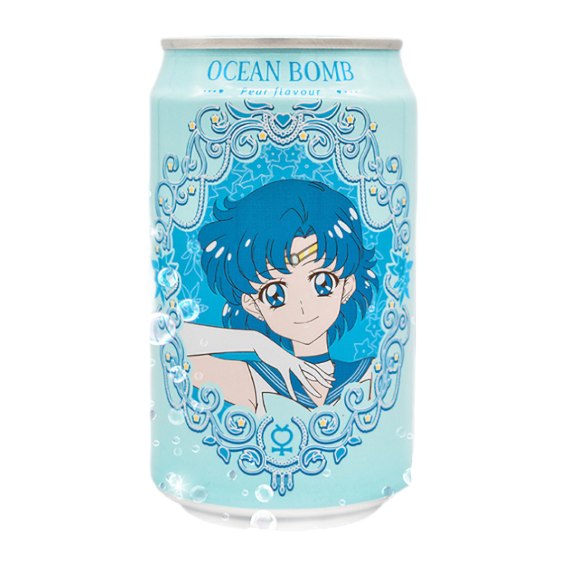 Ocean Bomb Sailor Moon Pear Sparkling Water 330ml