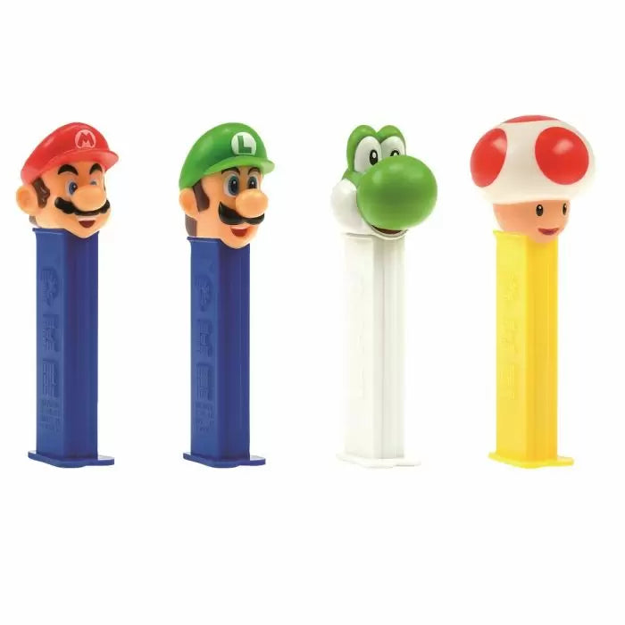 Pez Best of Nintendo Super Mario 1+2 Impulse Packs 17g