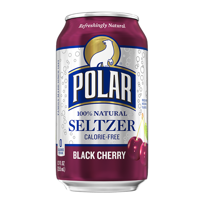 Polar Seltzer Black Cherry 355ml