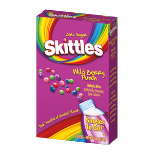 Skittles Singles To Go Wild Berry Punch - 15.2g