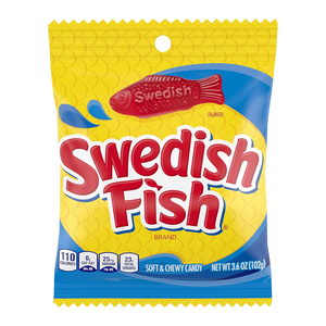 Swedish Fish Red Peg Bag 102g