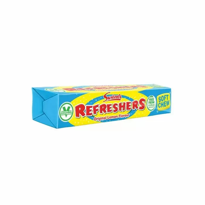 Swizzels Refreshers Chews Lemon Stick Packs 43g